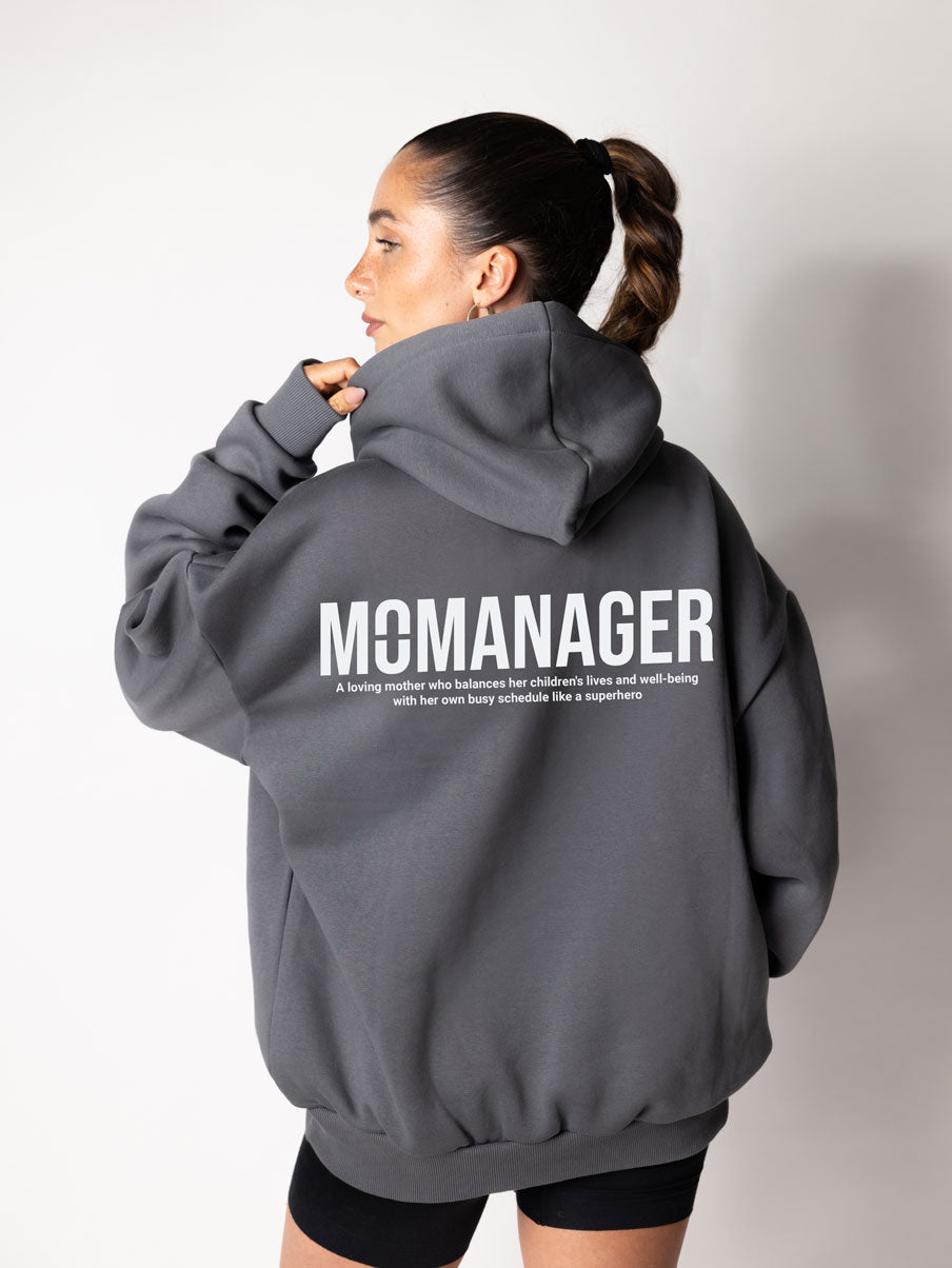 HOODIE MOMMAGE URBAN GREY