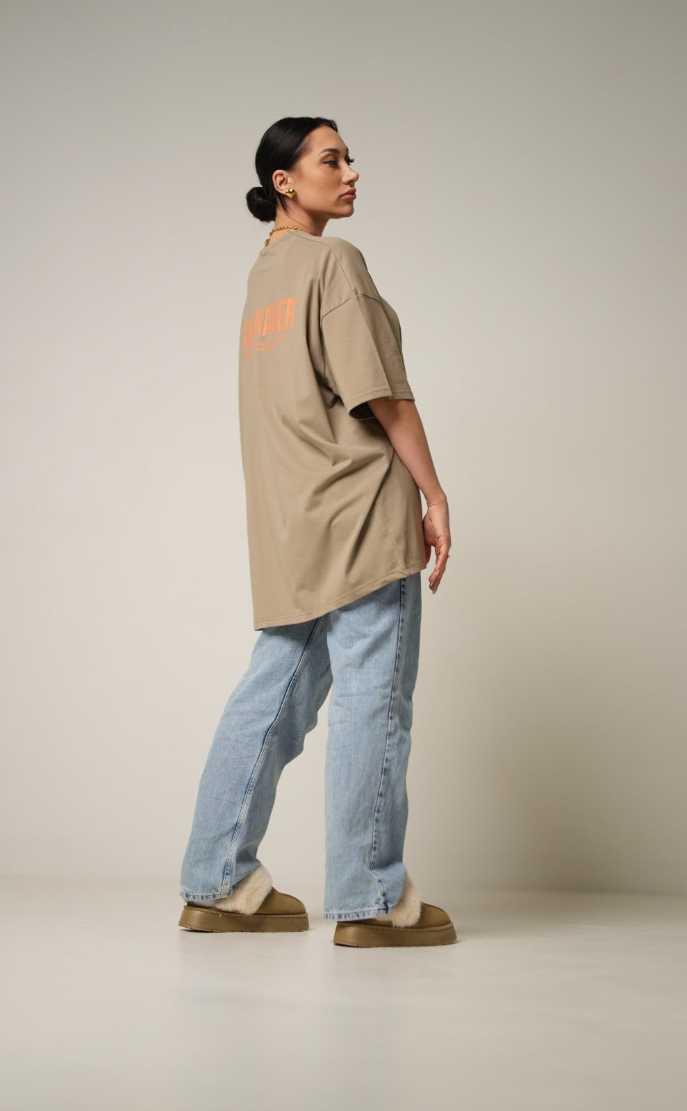 T-SHIRT MOMMAGE BEIGE