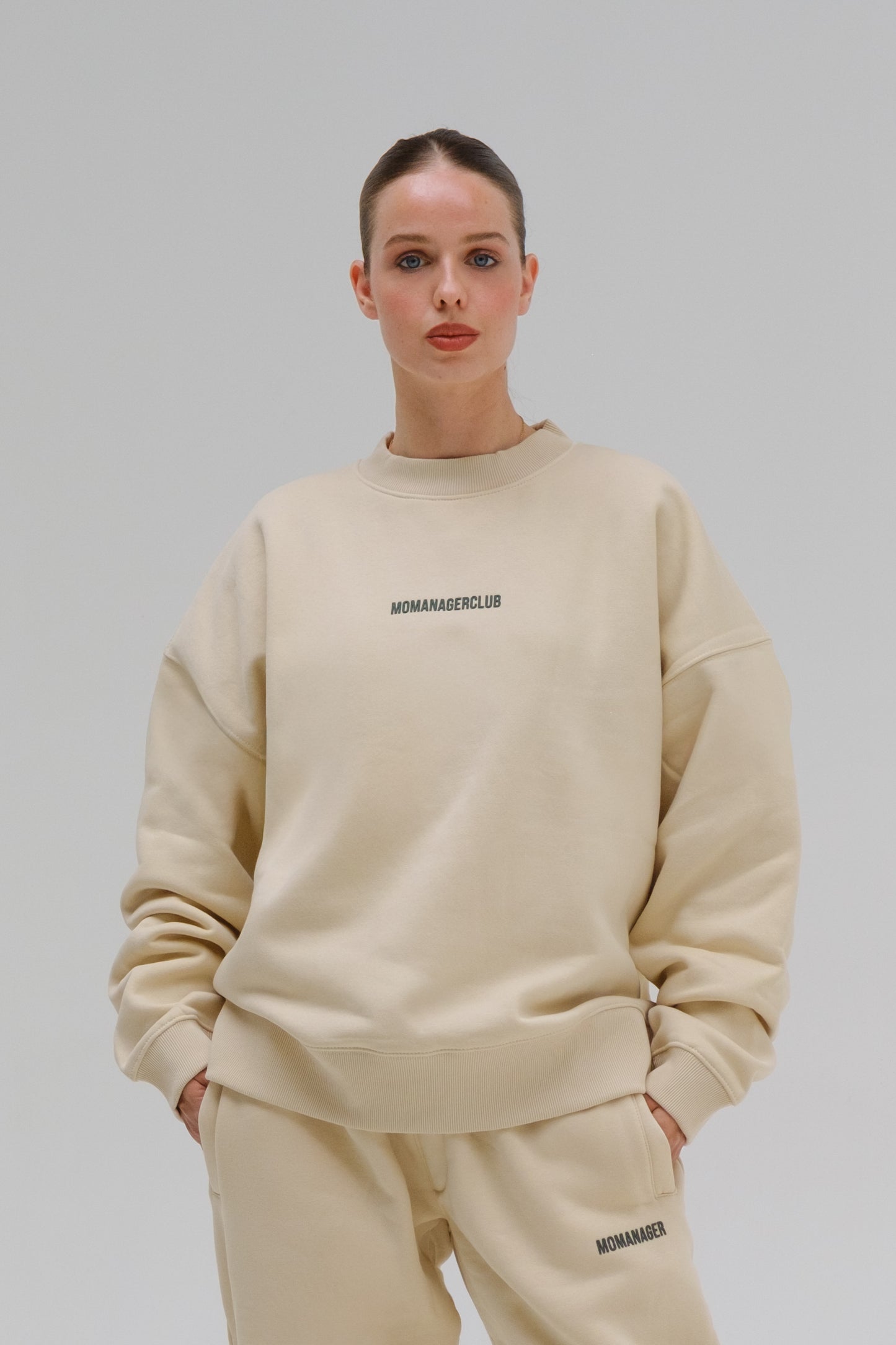 SWEATER MOMMAGE MILF BEIGE