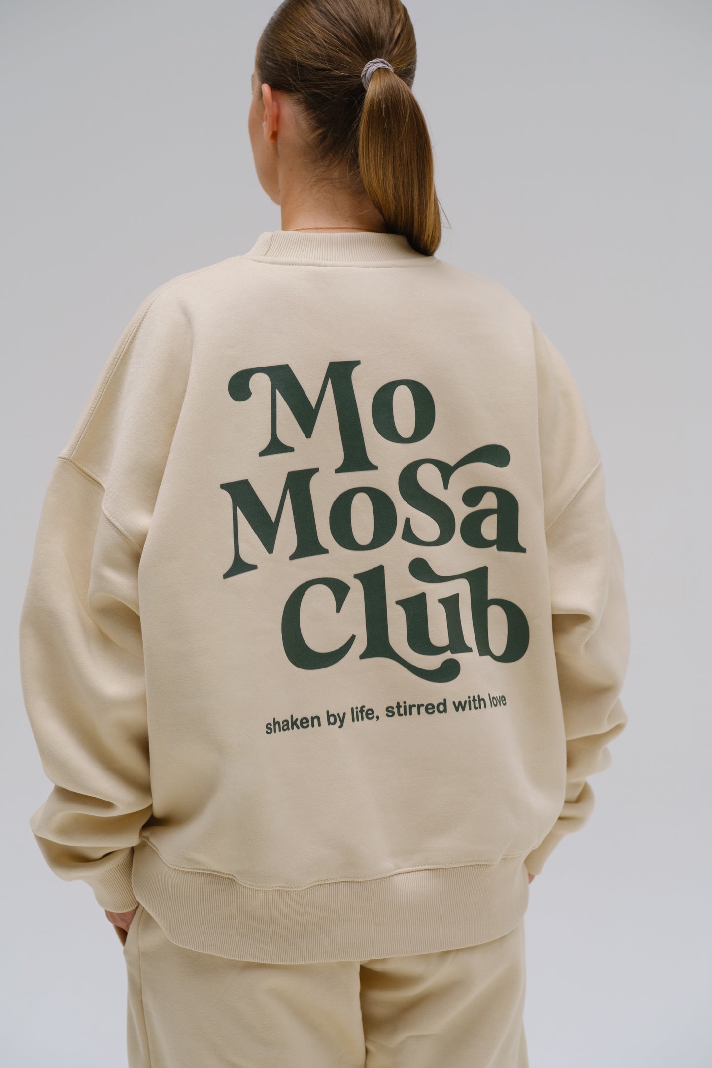 SWEATER MOMMAGE MOMOSACLUB BEIGE