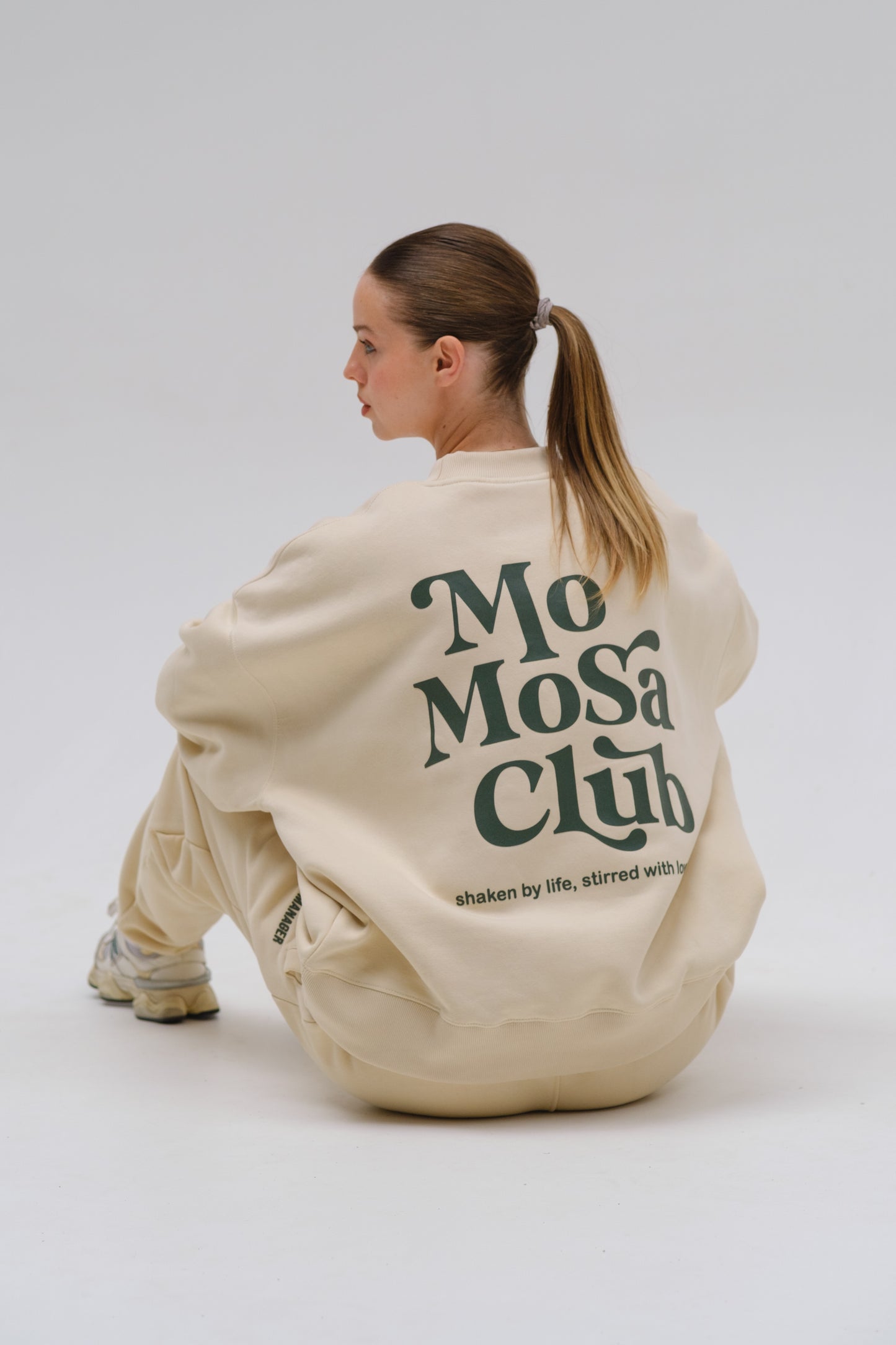 SWEATER MOMMAGE MOMOSACLUB BEIGE