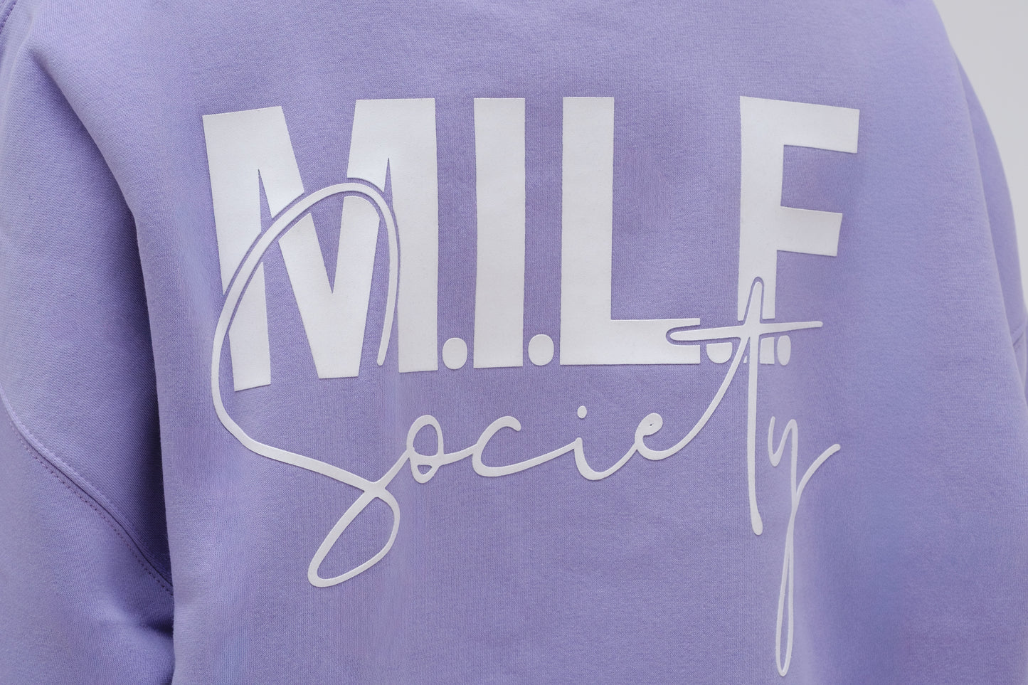 SWEATER MOMMAGE MILF PURPLE