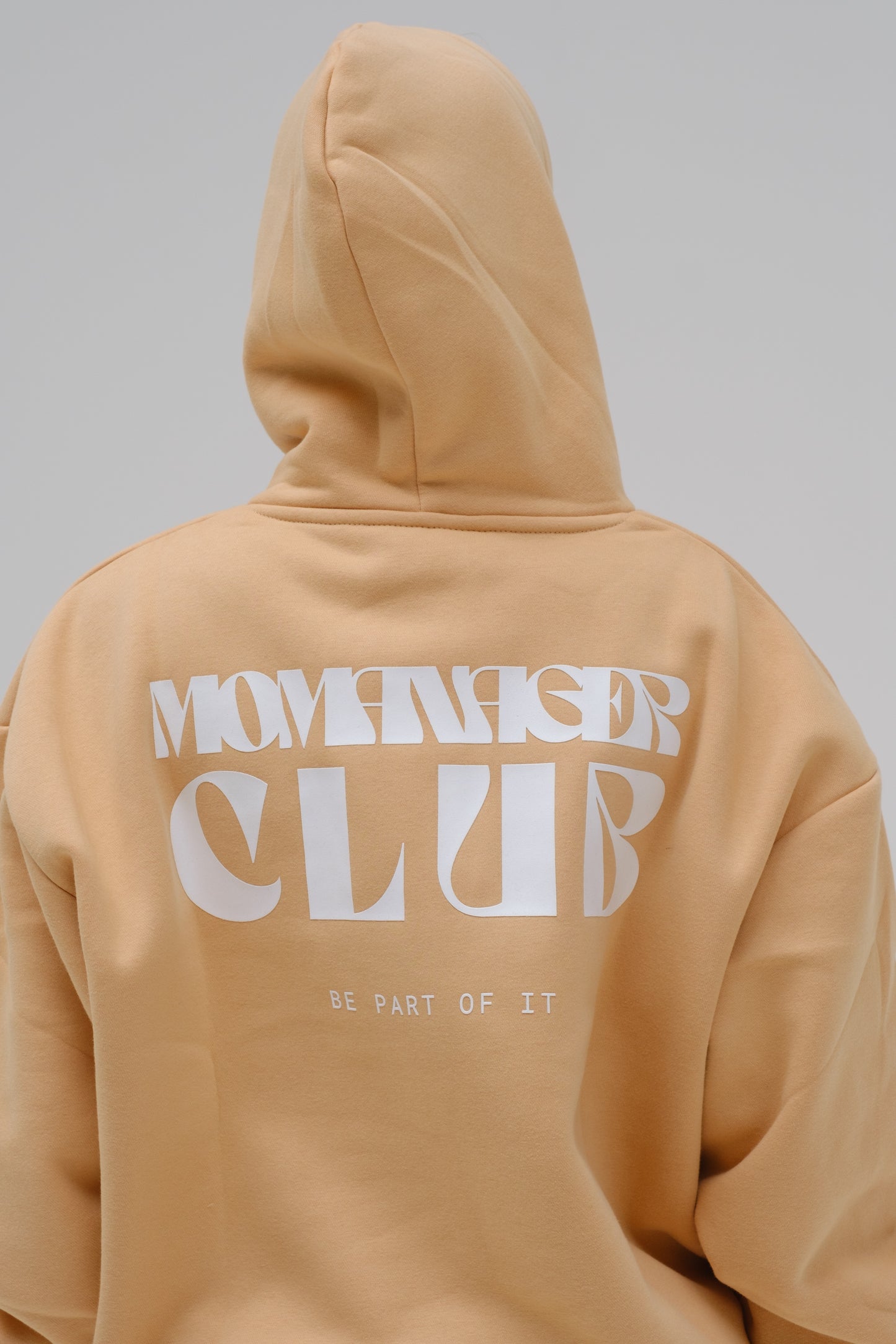 HOODIE MOMMAGE PEACH