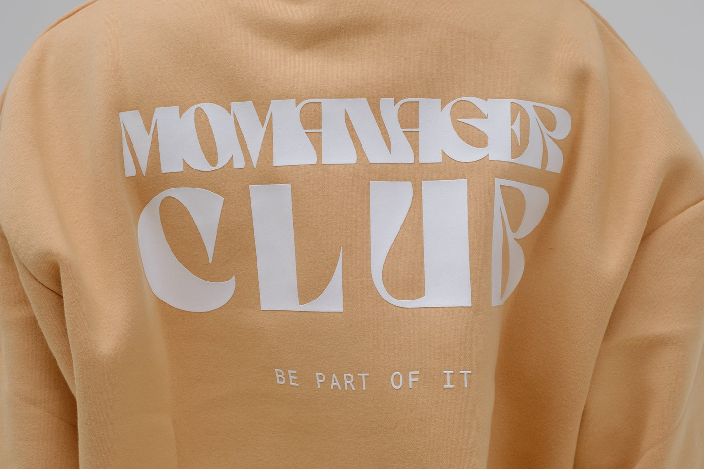HOODIE MOMMAGE PEACH