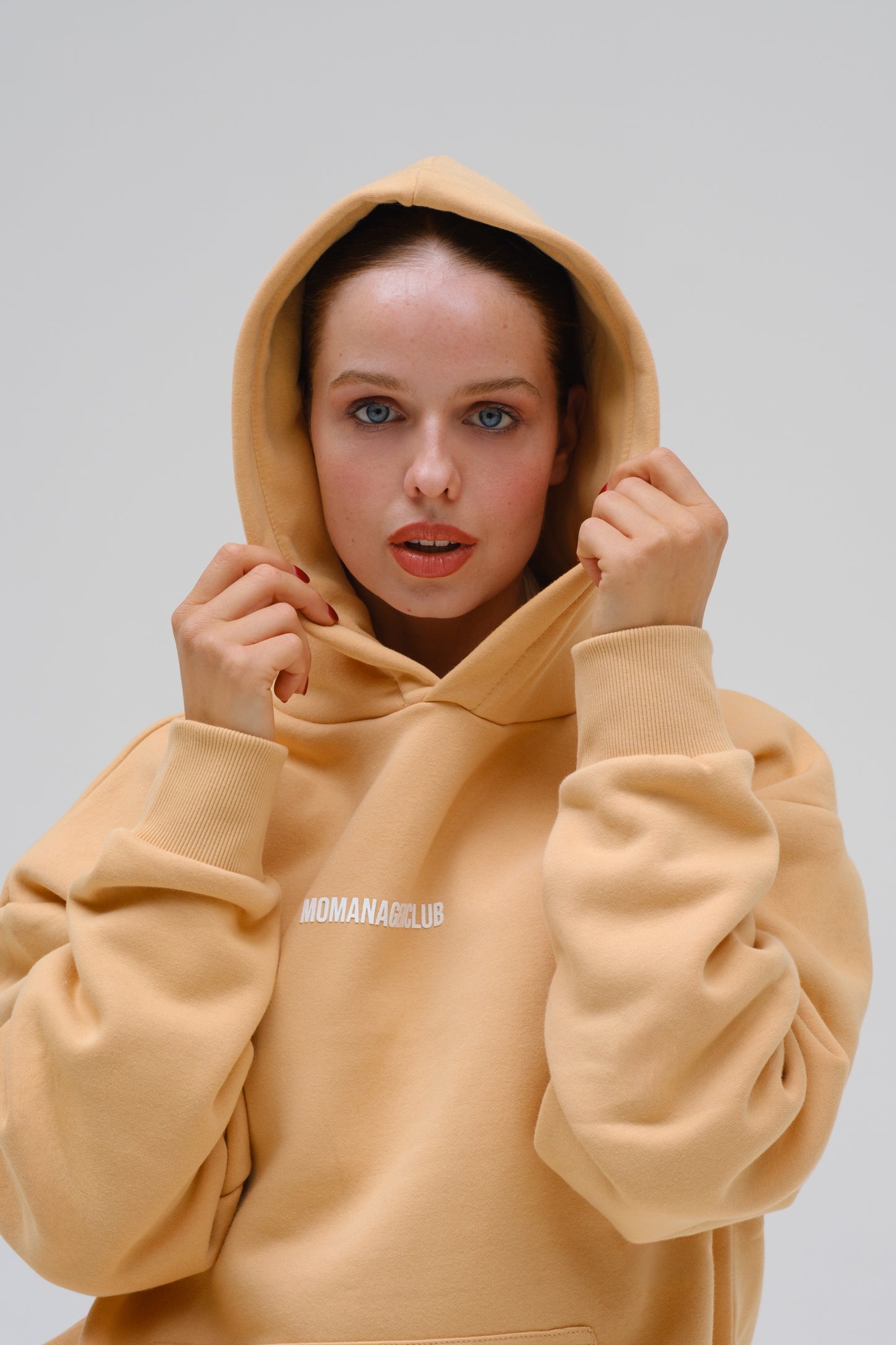 HOODIE MOMMAGE PEACH