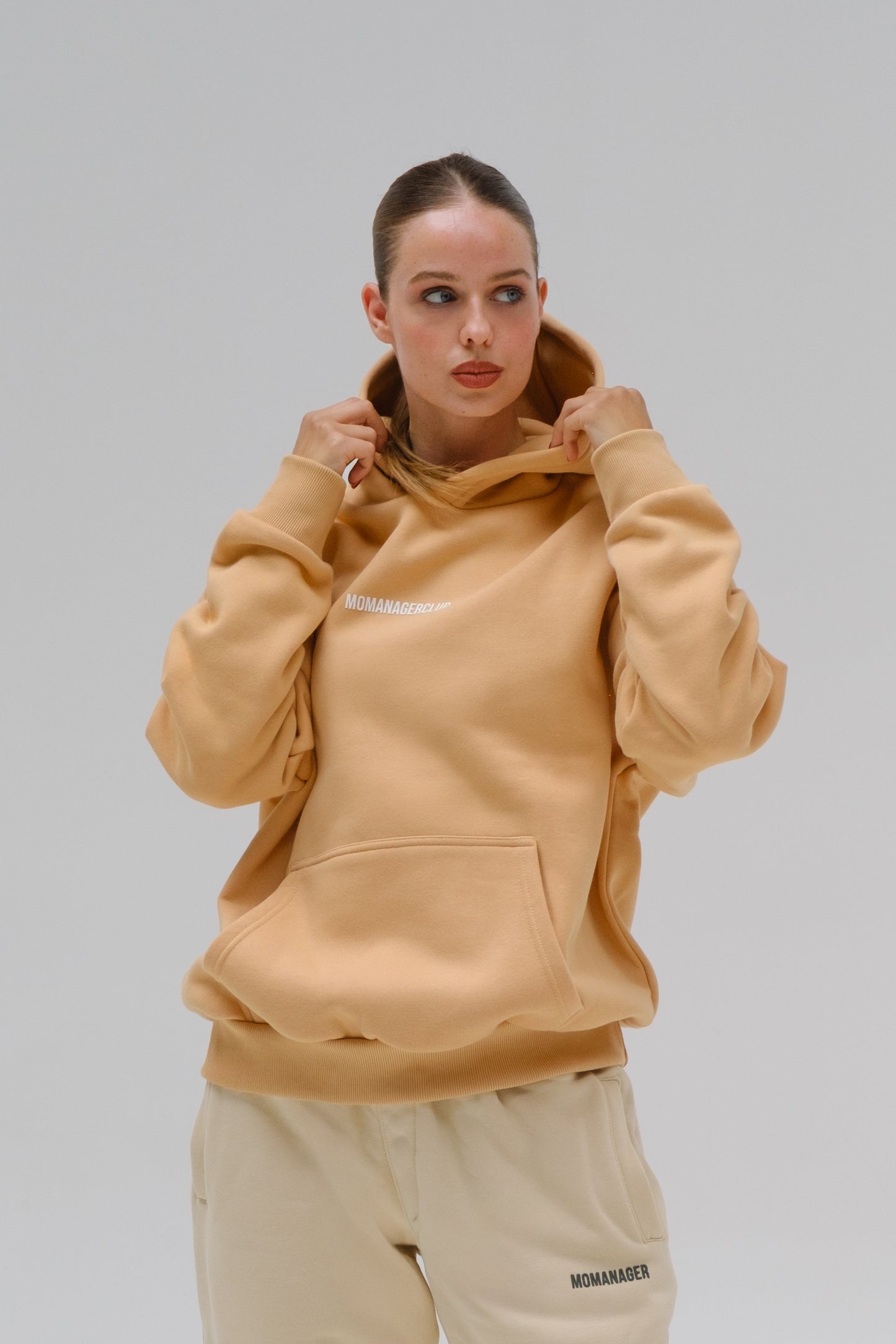 HOODIE MOMMAGE PEACH