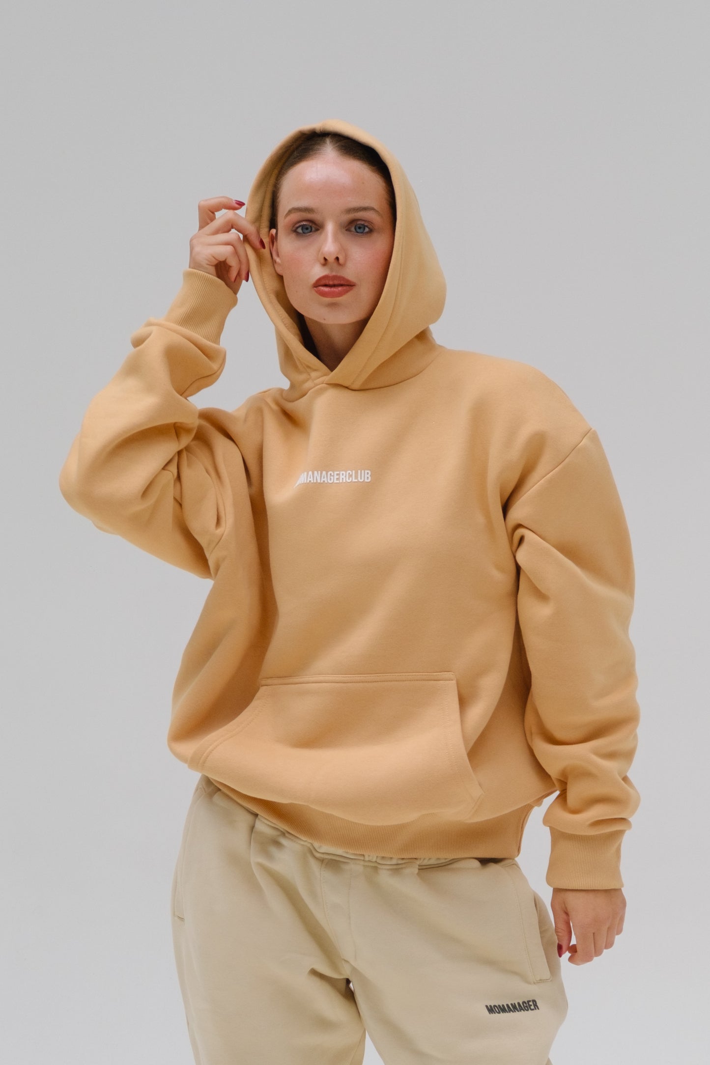 HOODIE MOMMAGE PEACH