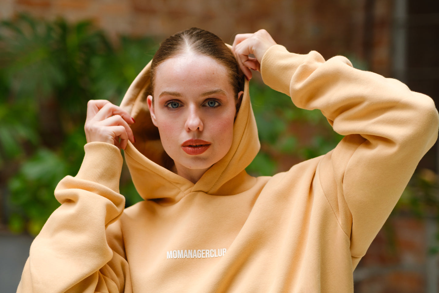 HOODIE MOMMAGE PEACH