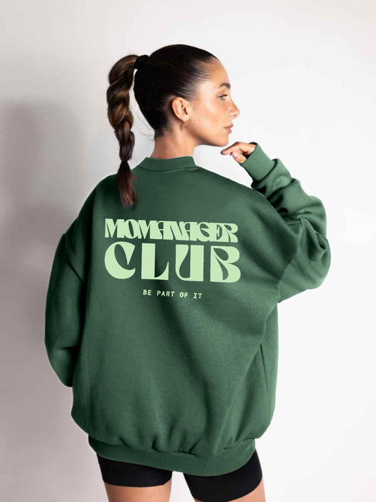 SWEATER MOMMAGE GREEN