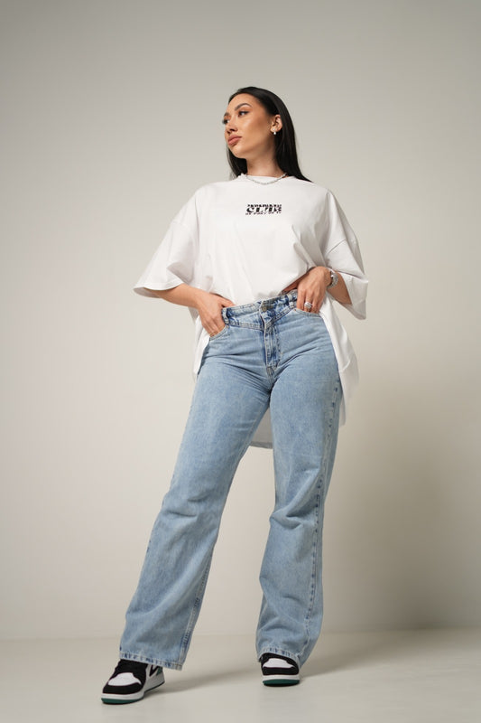 T-SHIRT MOMMAGE WHITE/BLACK