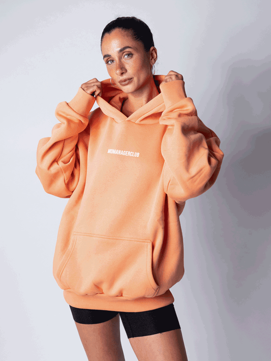 HOODIE MOMMAGE APRICOT BLISS